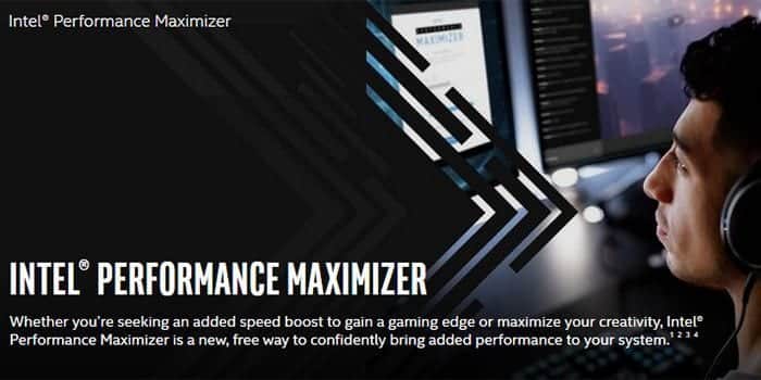 intel performance maximizer