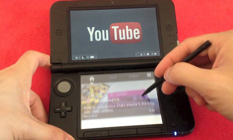 Youtube Nintendo 3DS
