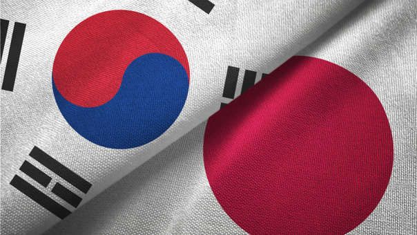 japon corea del sur