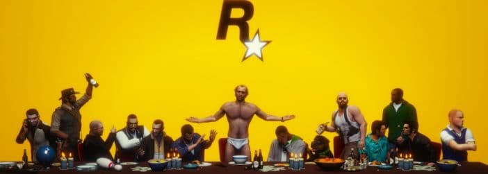 personajes rockstar reunidos GTA V Trucos