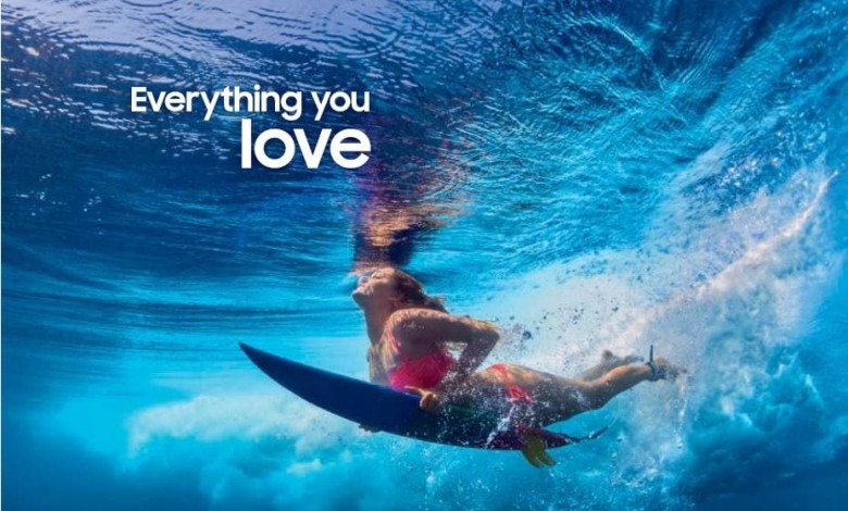 samsung smartphone sumergible