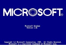 windows 1.0 sistema operativo