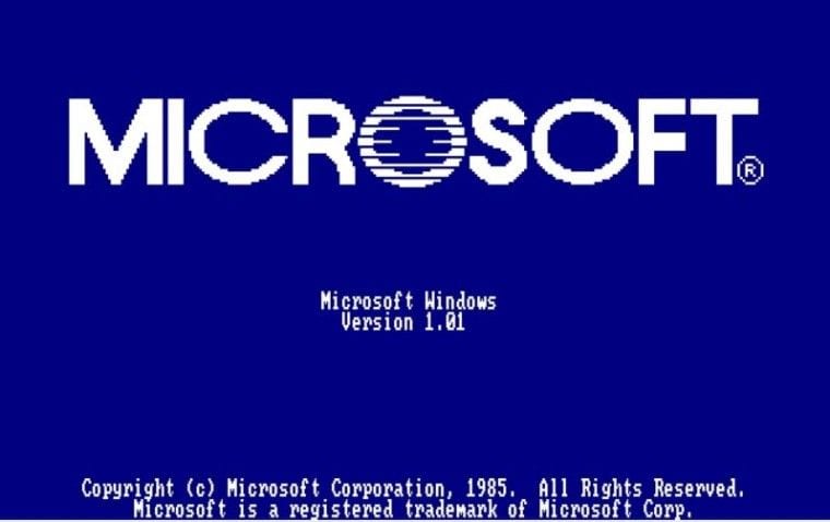 windows 1.0 sistema operativo