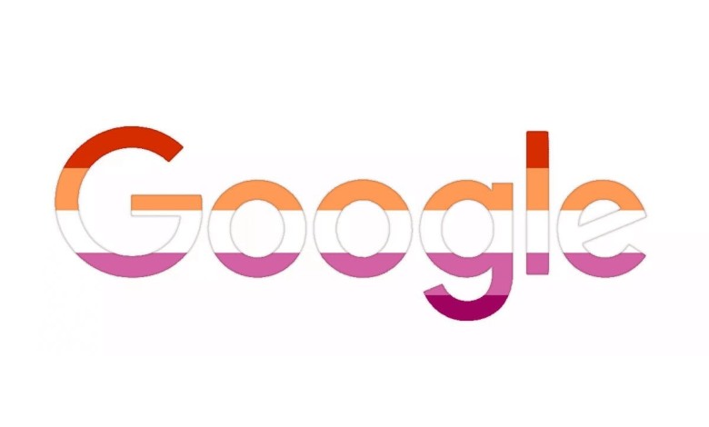 Google Bandera Lesbiana