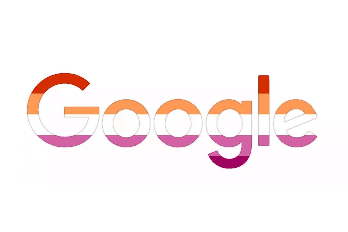 Google Bandera Lesbiana