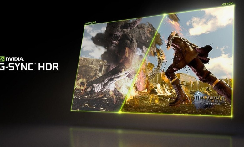 NVIDIA G SYNC HDR
