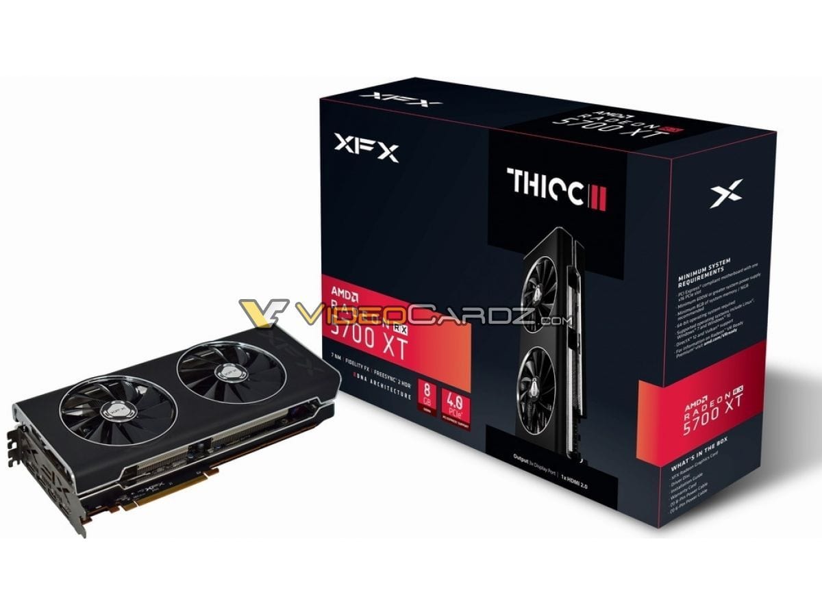 XFX Radeon RX 5700 XT THICC2 4