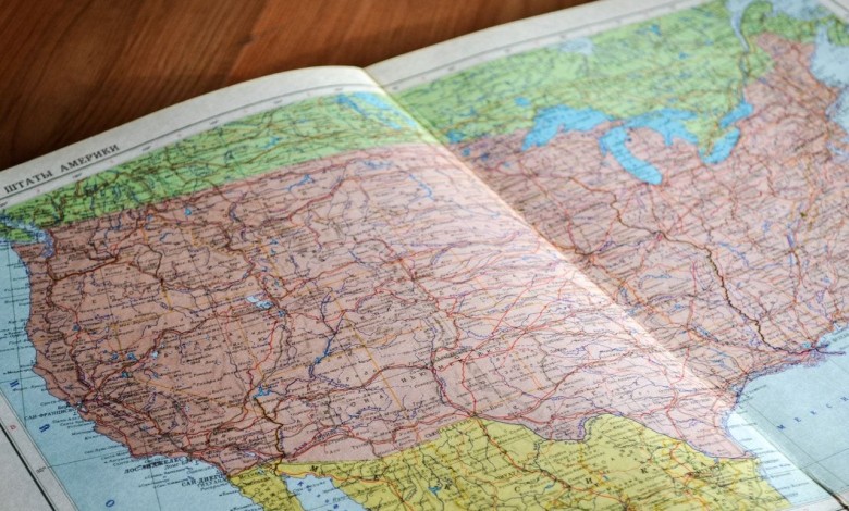 america geography map 32307 1