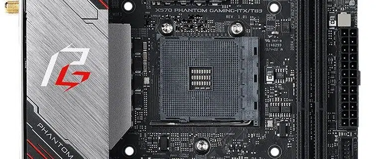 asrock X570 Phantom Gaming ITX TB3 socket intel lga 115x