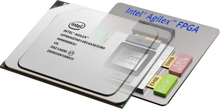 intel agilex fpga 10nm litografia