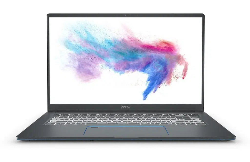 msi prestige intel comet lake 2