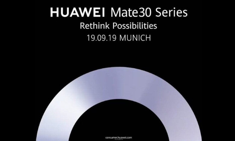 Huawei Mate 30 Presentación