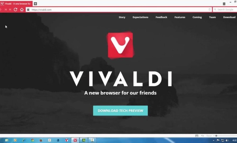 Navegador Vivaldi