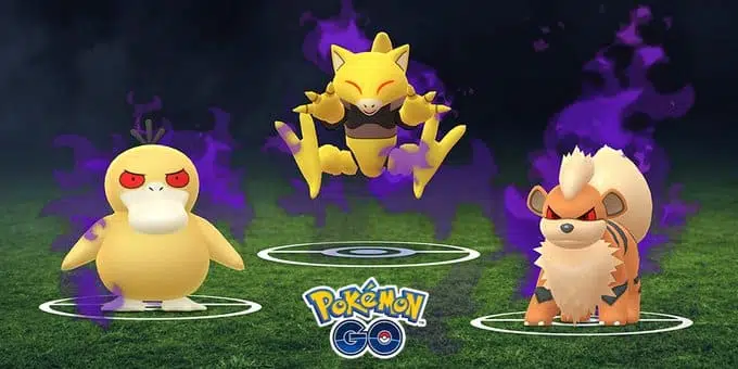 Pokémon Oscuros Team Rocket Go