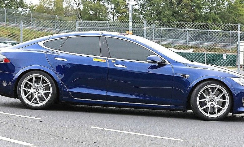 Tesla Model S nurburgring