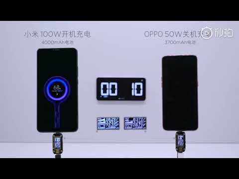 Xiaomi 100W Super Charge Turbo   4000mAh Battery Charged in 17 Minutes HQ