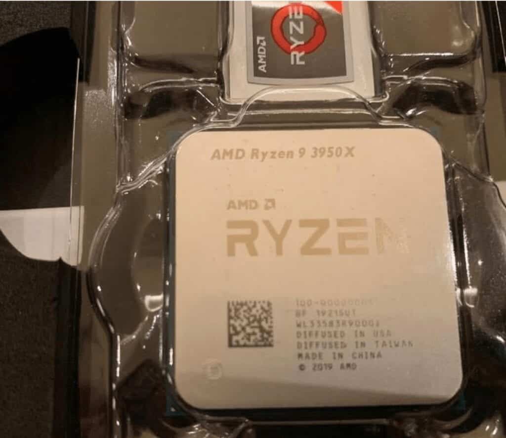 amd ryzen 9 3950x cpu