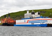 central nuclear flotante Akademik Lomonosov