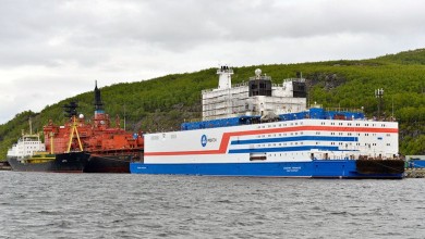 central nuclear flotante Akademik Lomonosov