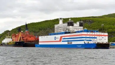 central nuclear flotante Akademik Lomonosov