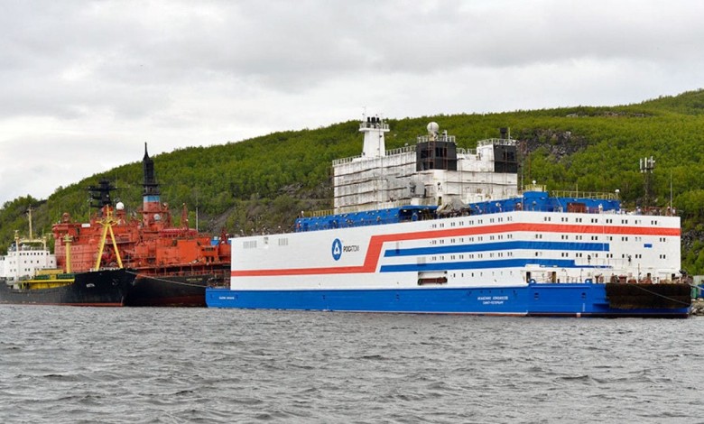 central nuclear flotante Akademik Lomonosov
