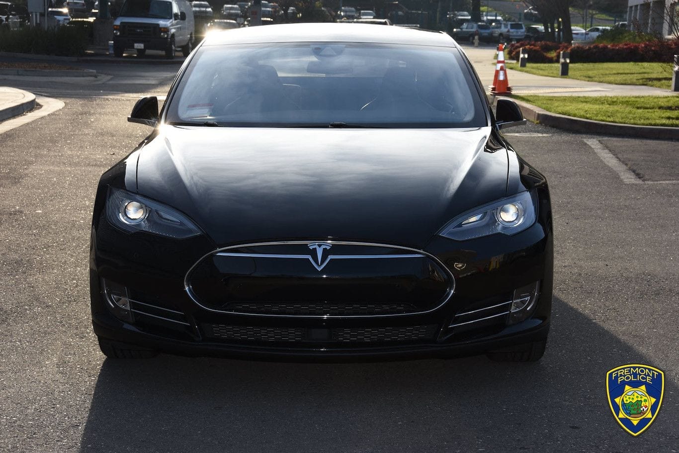 tesla model s policia freemont