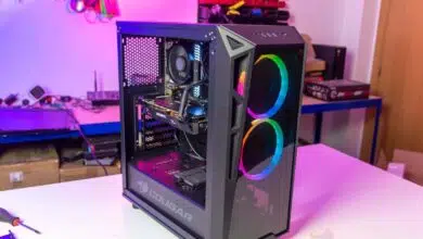 Caja MID TOWER Cougar turret RGB resultado
