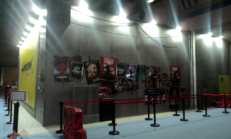 Stand Cyberpunk 2077 Madrid Games Week 2019