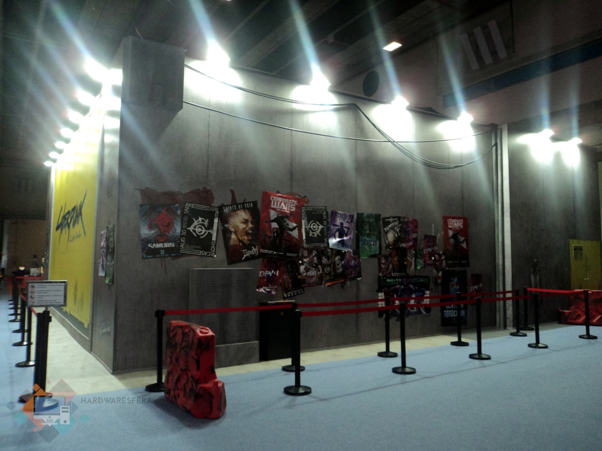 Stand Cyberpunk 2077 Madrid Games Week 2019