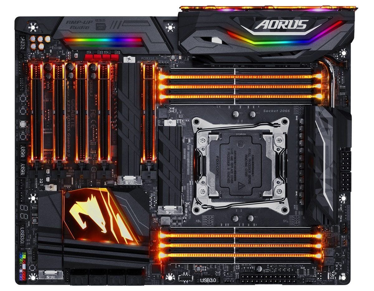 gigabyte x299 aorus gaming 9