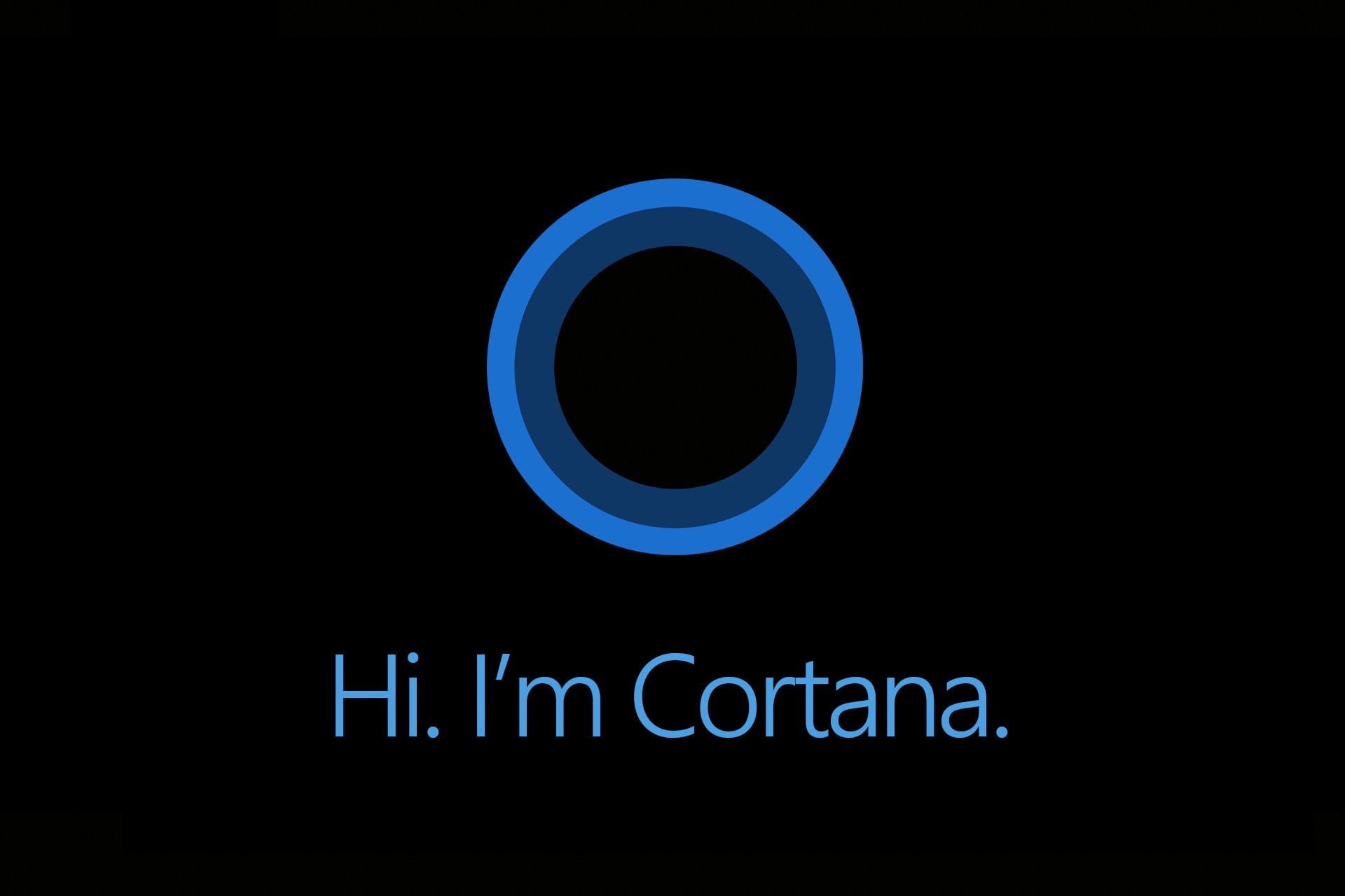 Cortana Microsoft Windows
