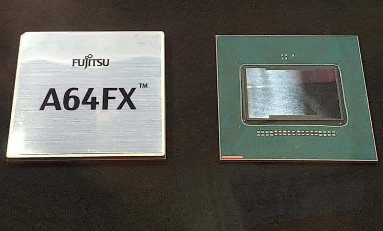 Fujitsu A64FX ARM cray