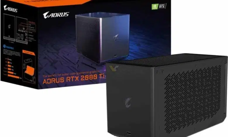 Gigabyte eGPU AORUS Gaming Box rtx 2080 ti 1 1