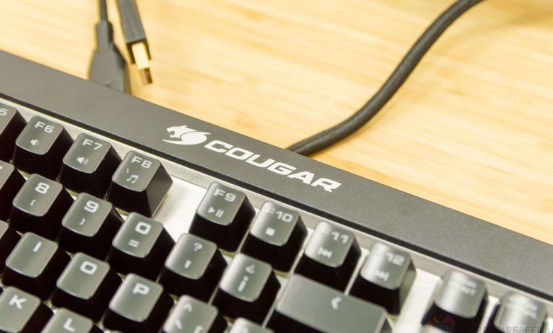 Teclado mecanico Cougar Attack X3 RGB logo