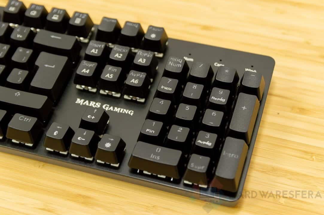 Teclado mecanico Mars Gaming MK5 numerico