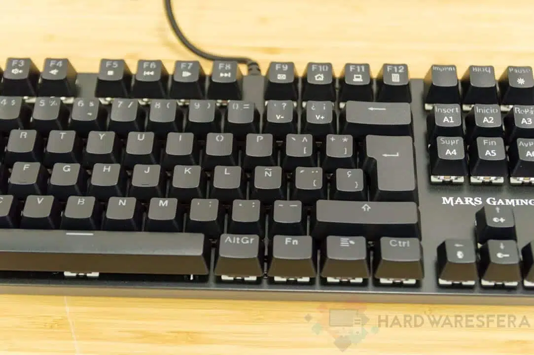 Teclado mecanico Mars Gaming MK5 keycaps