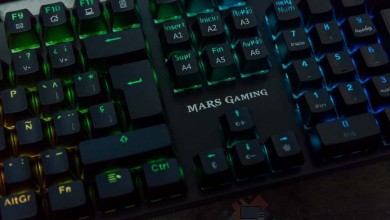 Teclado mecanico Mars Gaming MK5 rgb keycaps