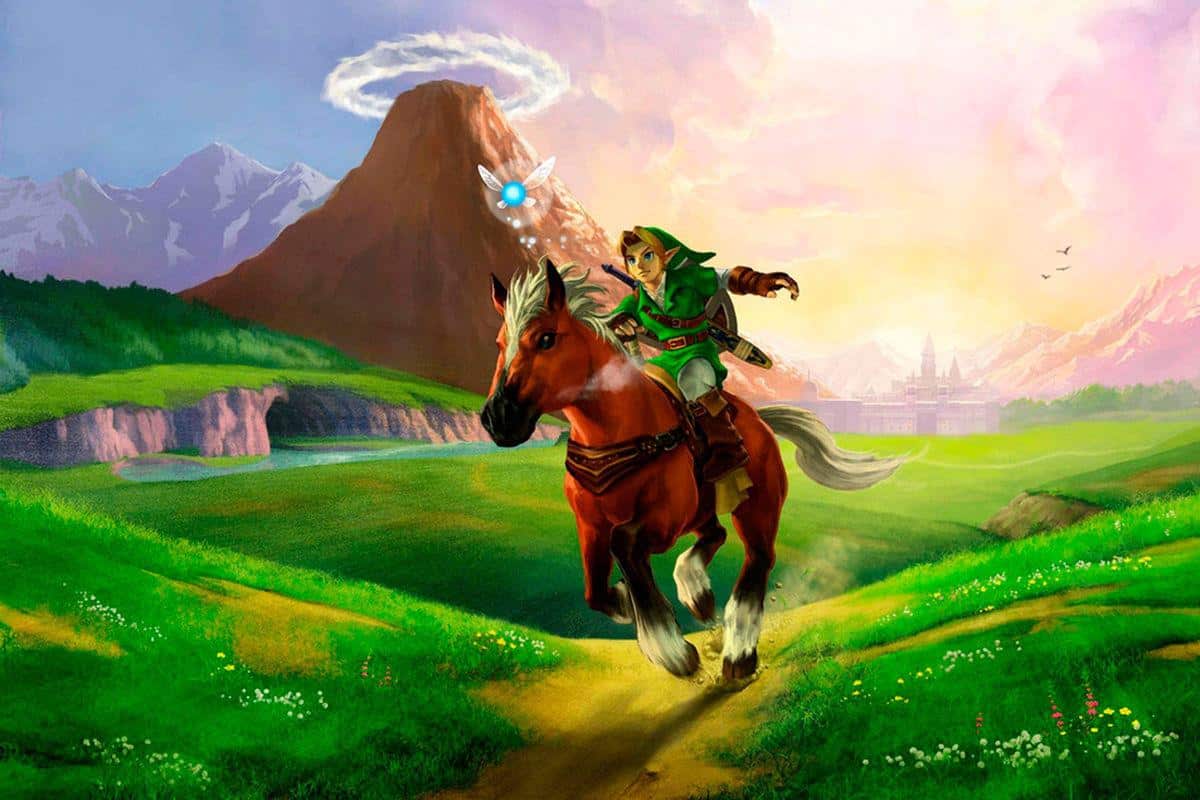 Imagen promocional de The Legend of Zelda Ocarina of Time, que no tiene por qué ser la base de la película live action