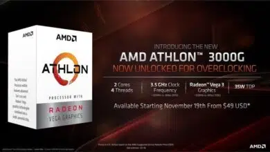 amd athlon 3000g