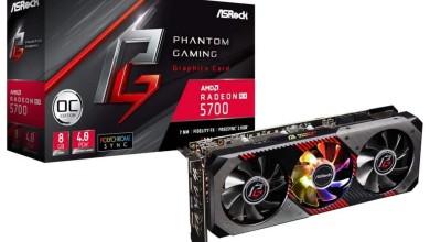 asrock RX 5700 XT Phantom Gaming D 8G OC y la RX 5700 Phantom Gaming D 8G OC