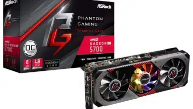 asrock RX 5700 XT Phantom Gaming D 8G OC y la RX 5700 Phantom Gaming D 8G OC