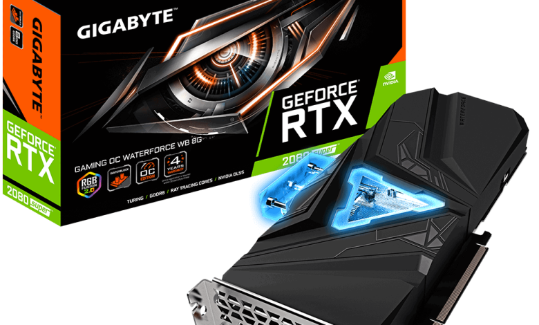 gigabyte RTX 2080 Super Gaming OC Waterfoce WB 4