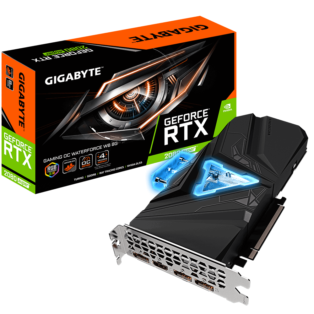 gigabyte RTX 2080 Super Gaming OC Waterfoce WB 4