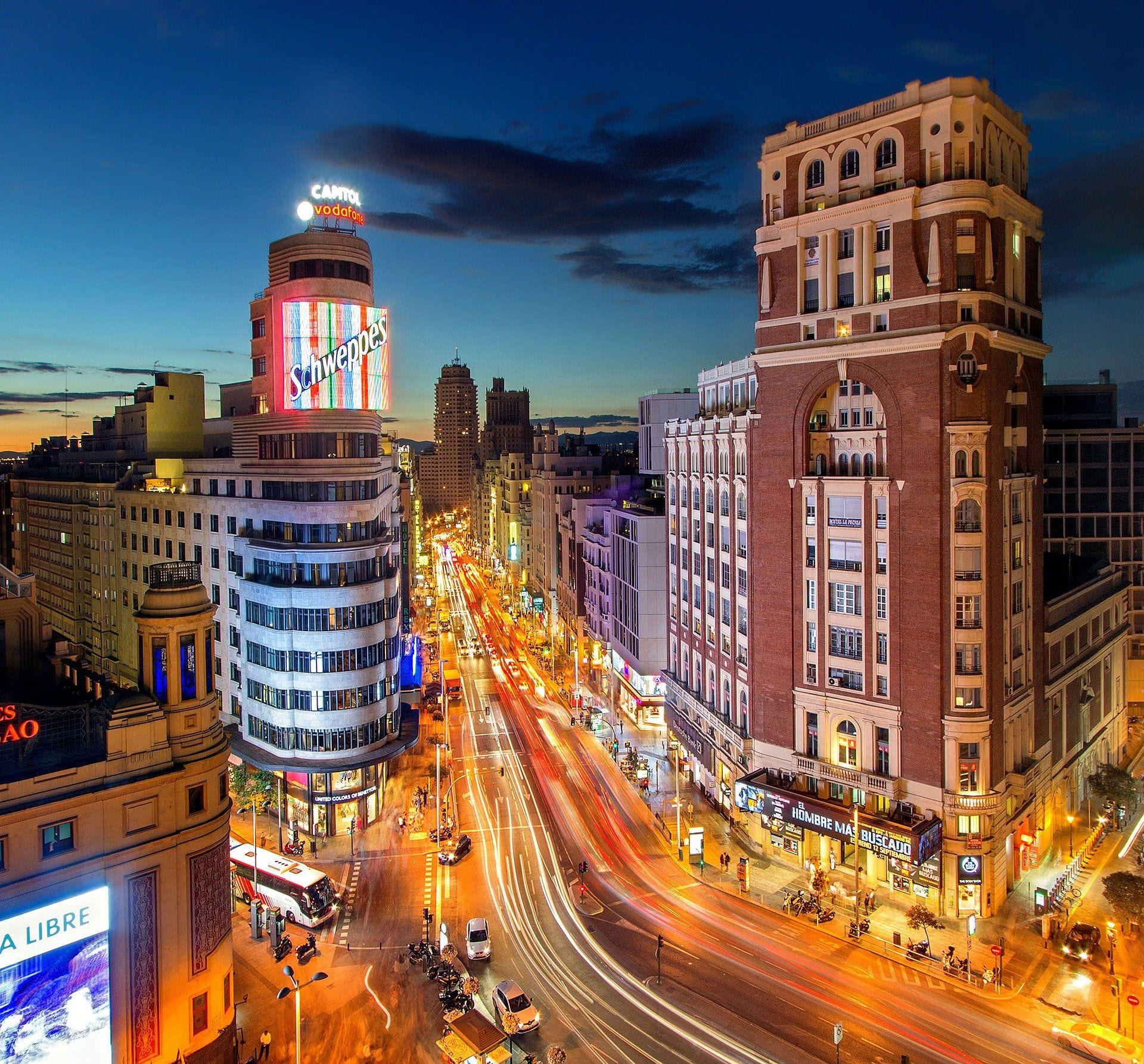 INE Madrid España Móviles