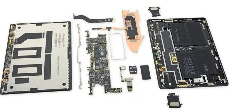microsoft surface pro x derecho a reparar