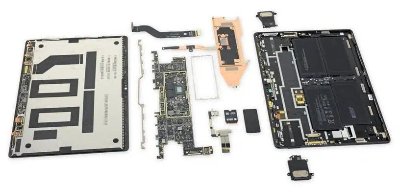 microsoft surface pro x derecho a reparar