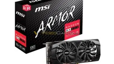msi rx 580 armor gpu
