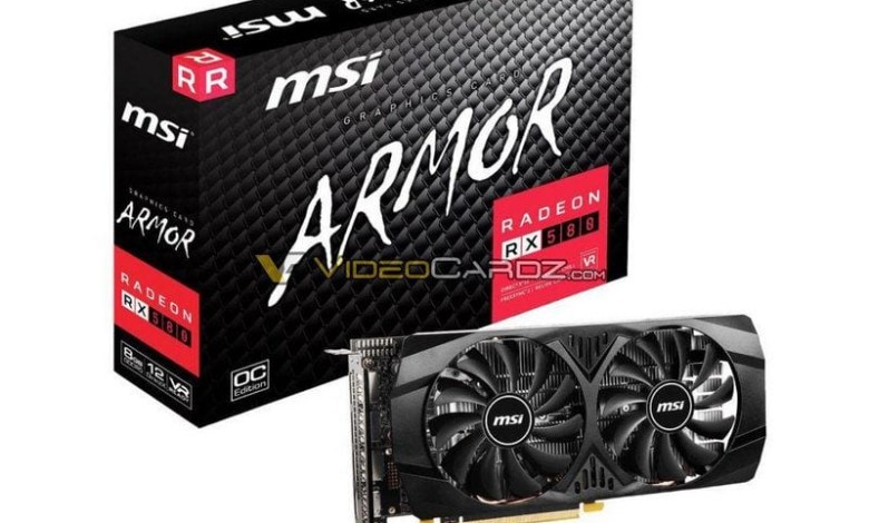 msi rx 580 armor gpu