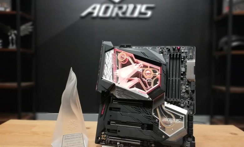 GIGABYTE Z390 AORUS XTREME WATERFORCE gana el Taiwan Excellence Silver Award 2020
