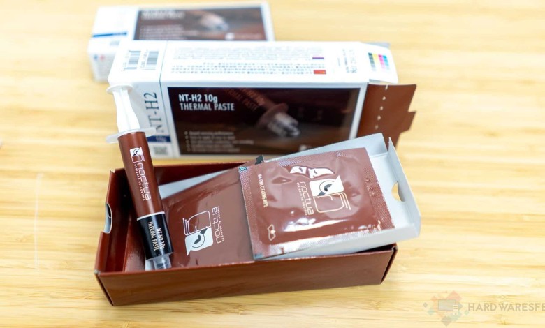 Pasta termica Noctua NT-H2 toallitas limpiadoras
